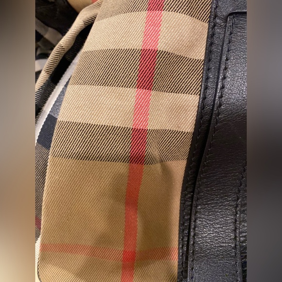 BURBERRY NOVA CHECK LADGE CROSSBODY BAG - Picture 6 of 15